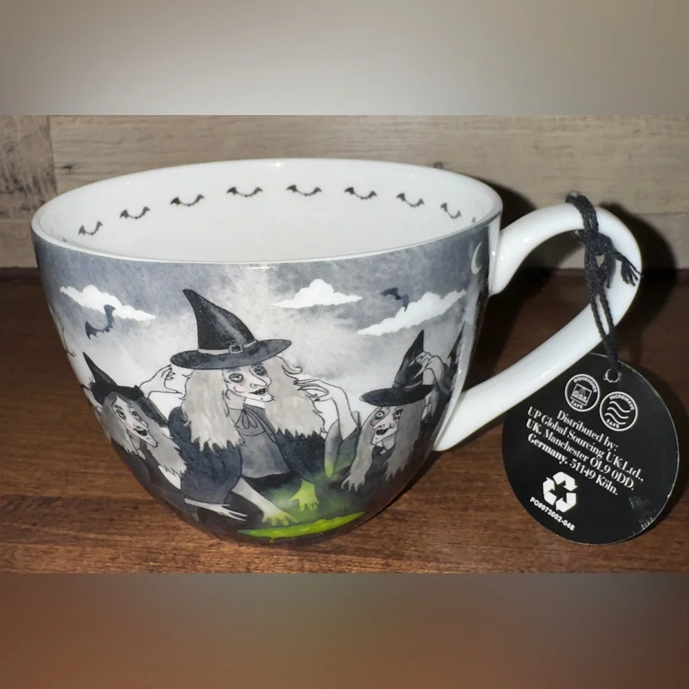 SUPER CUTE ๐ฅฐ PORTOBELLO BY DESIGN HALLOWEEN WICKED WITCHES ๐งโโ๏ธ COFFEE MUG - Picture 17 of 17